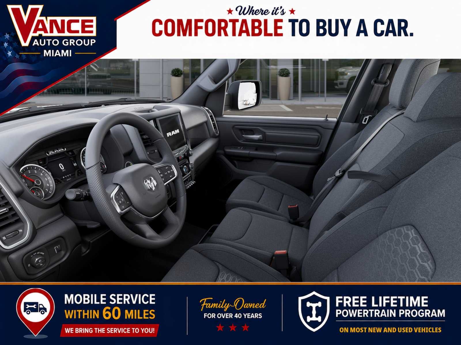 2027 RAM Ram 1500 RAM 1500 WARLOCK CREW CAB 4X4 5'7' BOX