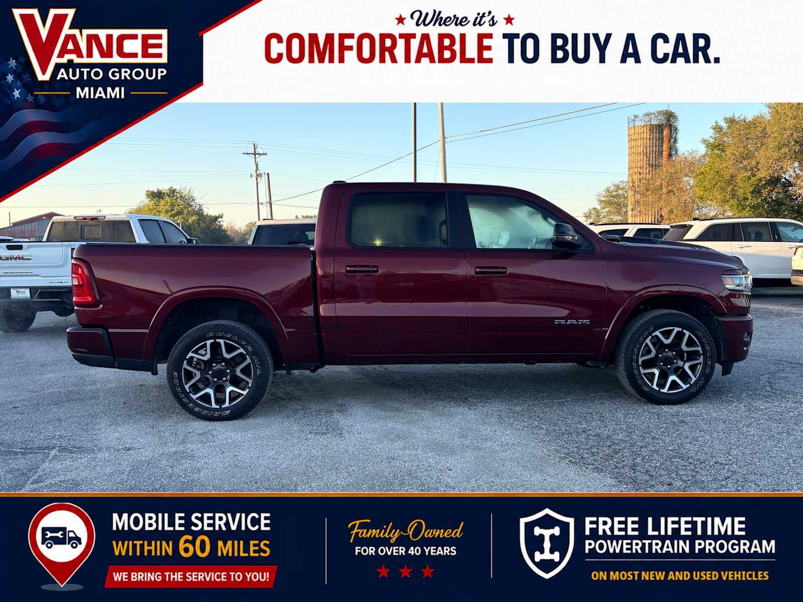 2025 RAM Ram 1500 Laramie Crew Cab 4x4 5'7' Box