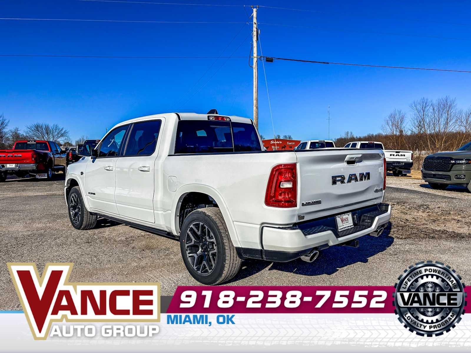2026 RAM Ram 1500 RAM 1500 LARAMIE CREW CAB 4X4 5'7' BOX