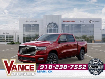 2026 RAM Ram 1500 RAM 1500 LARAMIE CREW CAB 4X4 5'7' BOX