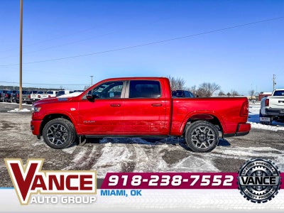 2026 RAM Ram 1500 RAM 1500 LARAMIE CREW CAB 4X4 5'7' BOX