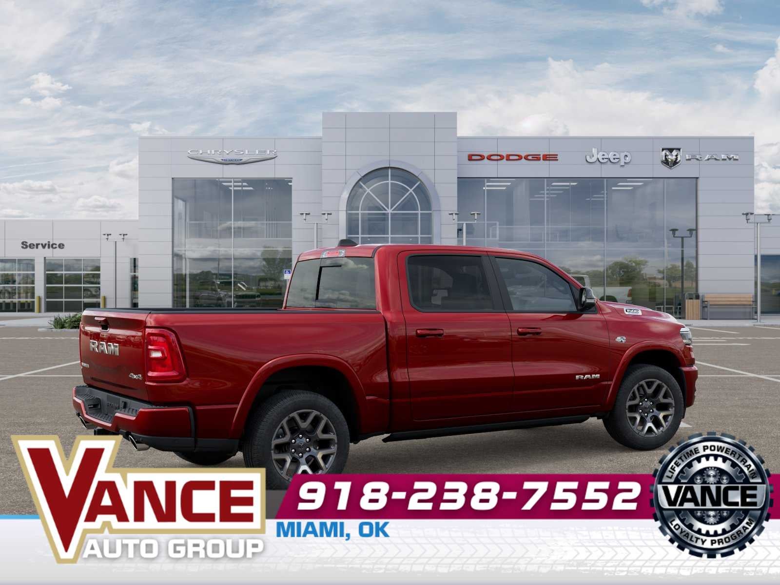 2026 RAM Ram 1500 RAM 1500 LARAMIE CREW CAB 4X4 5'7' BOX
