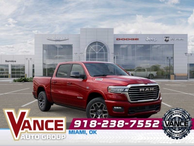 2026 RAM Ram 1500 RAM 1500 LARAMIE CREW CAB 4X4 5'7' BOX