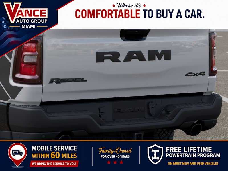 2026 RAM Ram 1500 RAM 1500 REBEL CREW CAB 4X4 5'7' BOX