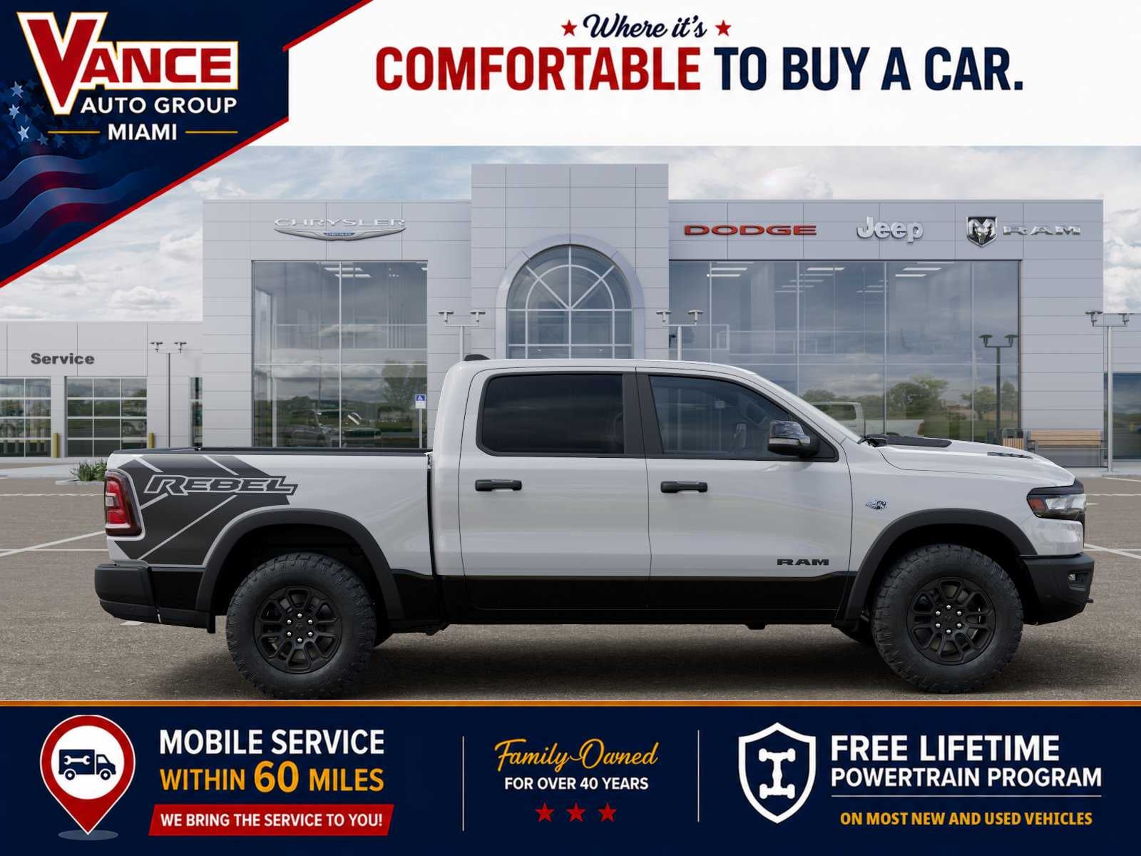 2026 RAM Ram 1500 RAM 1500 REBEL CREW CAB 4X4 5'7' BOX