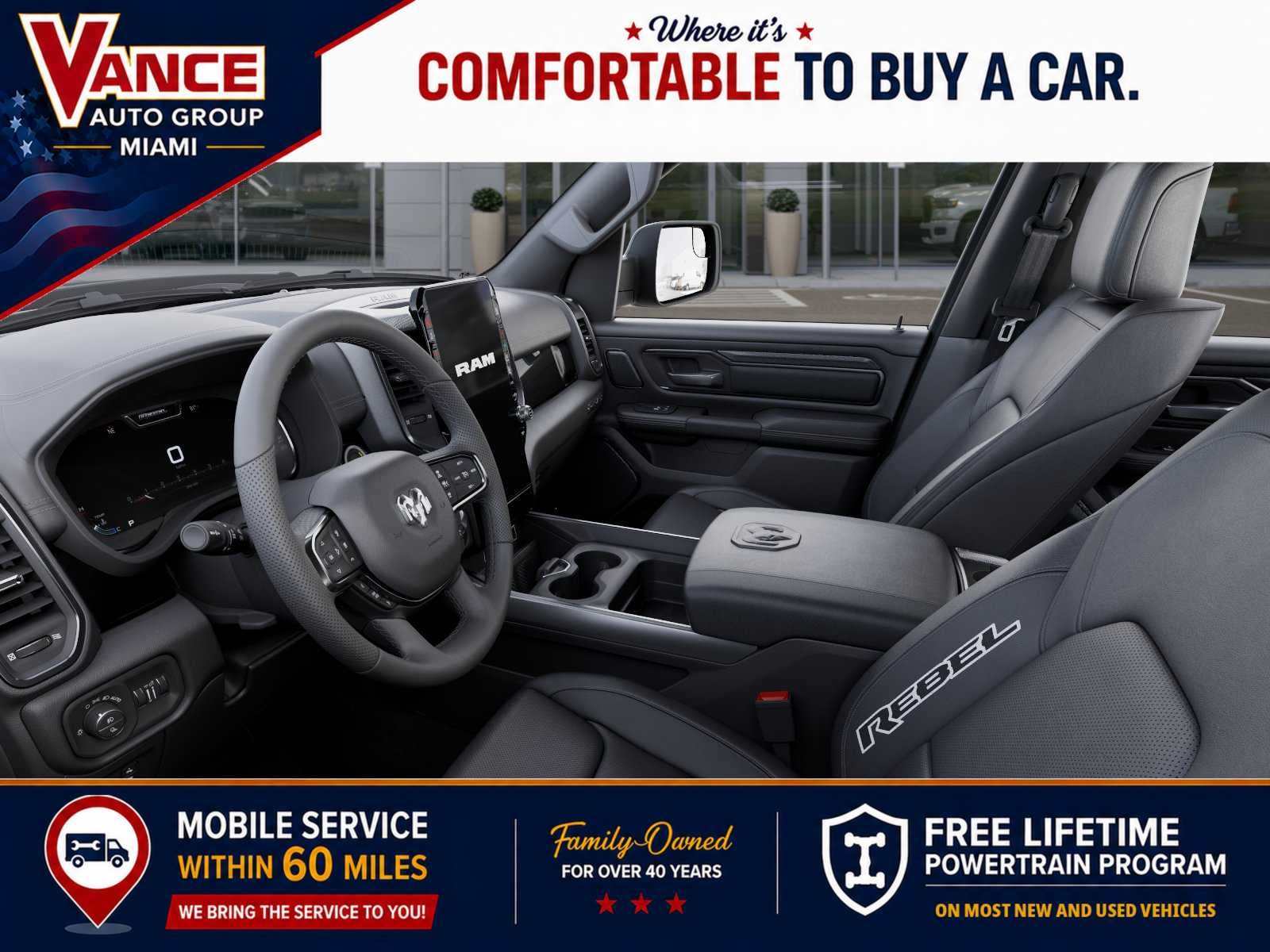 2026 RAM Ram 1500 RAM 1500 REBEL CREW CAB 4X4 5'7' BOX