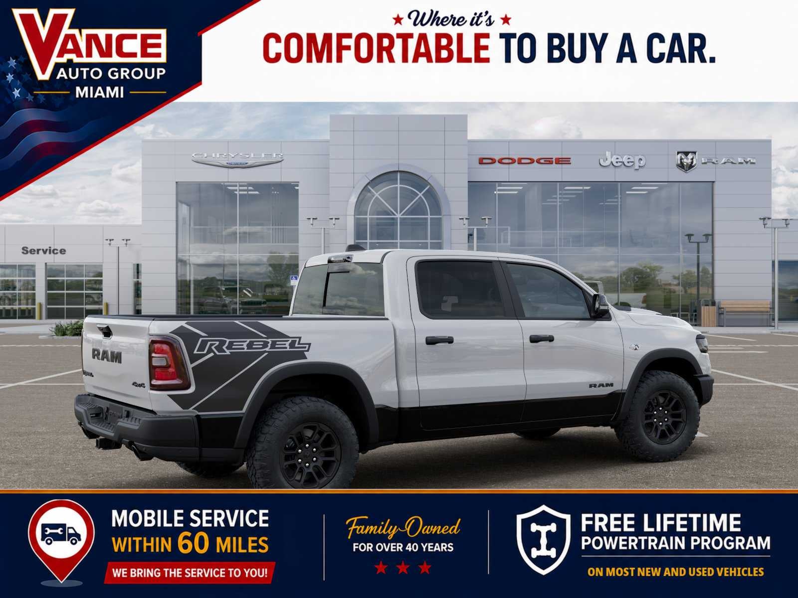 2026 RAM Ram 1500 RAM 1500 REBEL CREW CAB 4X4 5'7' BOX