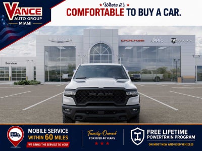 2026 RAM Ram 1500 RAM 1500 REBEL CREW CAB 4X4 5'7' BOX