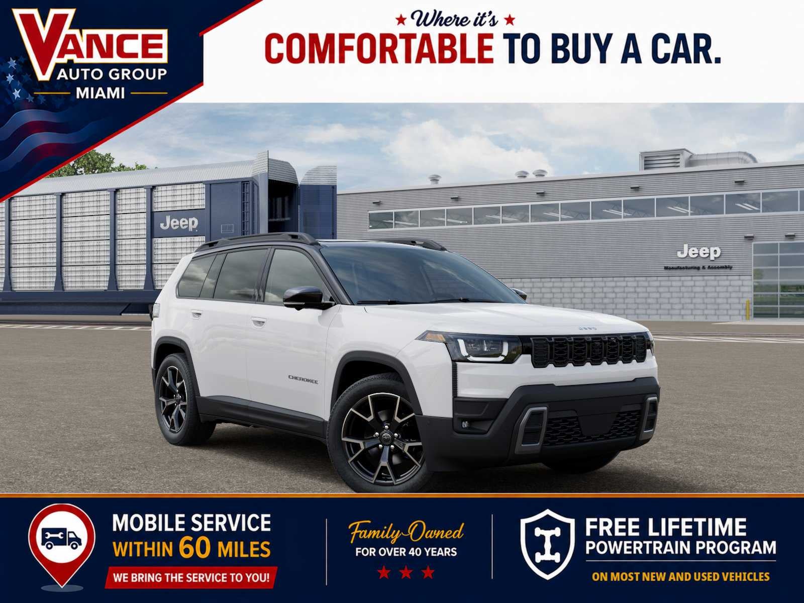 2027 Jeep Cherokee CHEROKEE OVERLAND 4X4
