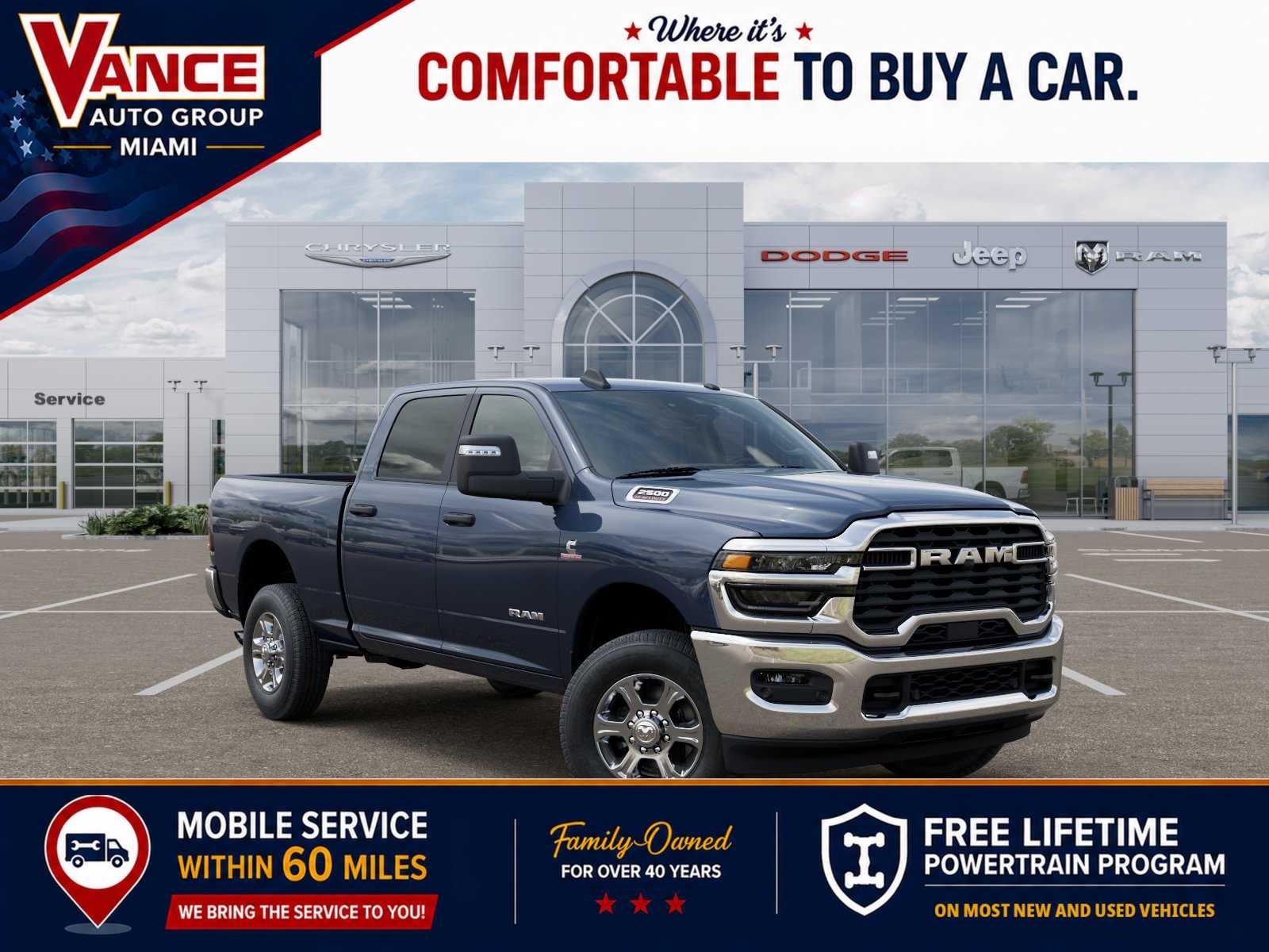 2026 RAM Ram 2500 RAM 2500 BIG HORN CREW CAB 4X4 6'4' BOX