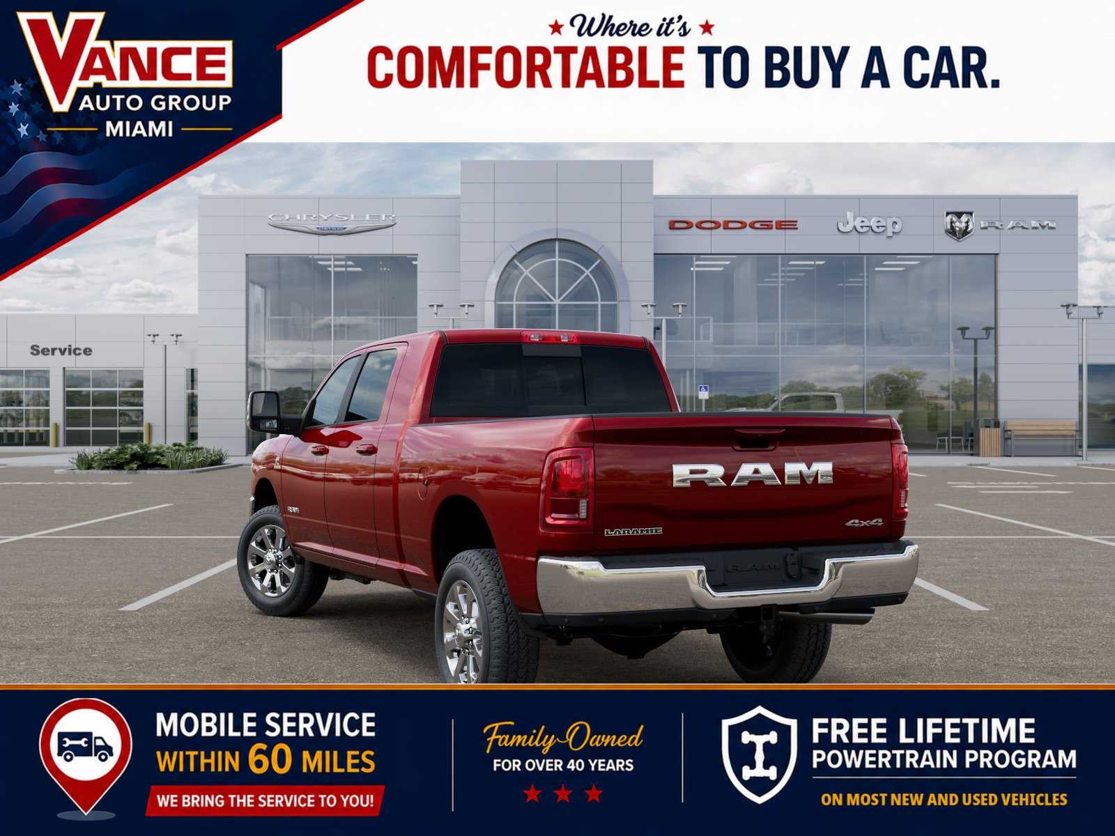 2026 RAM Ram 2500 RAM 2500 LARAMIE MEGA CAB 4X4 6'4' BOX