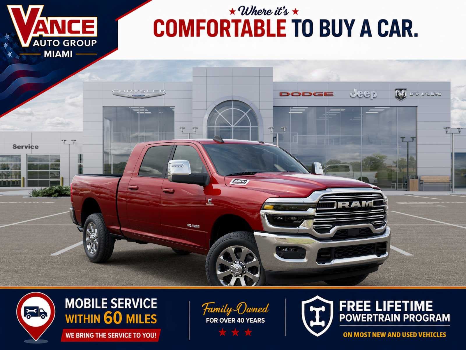 2026 RAM Ram 2500 RAM 2500 LARAMIE MEGA CAB 4X4 6'4' BOX