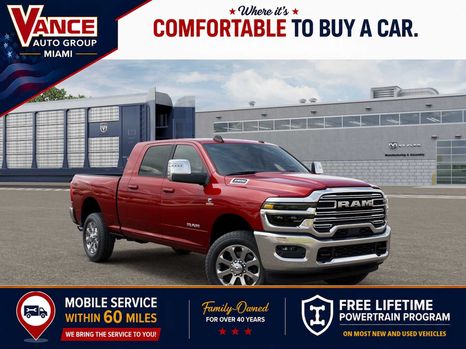 2026 RAM Ram 2500 RAM 2500 LARAMIE MEGA CAB 4X4 6'4' BOX