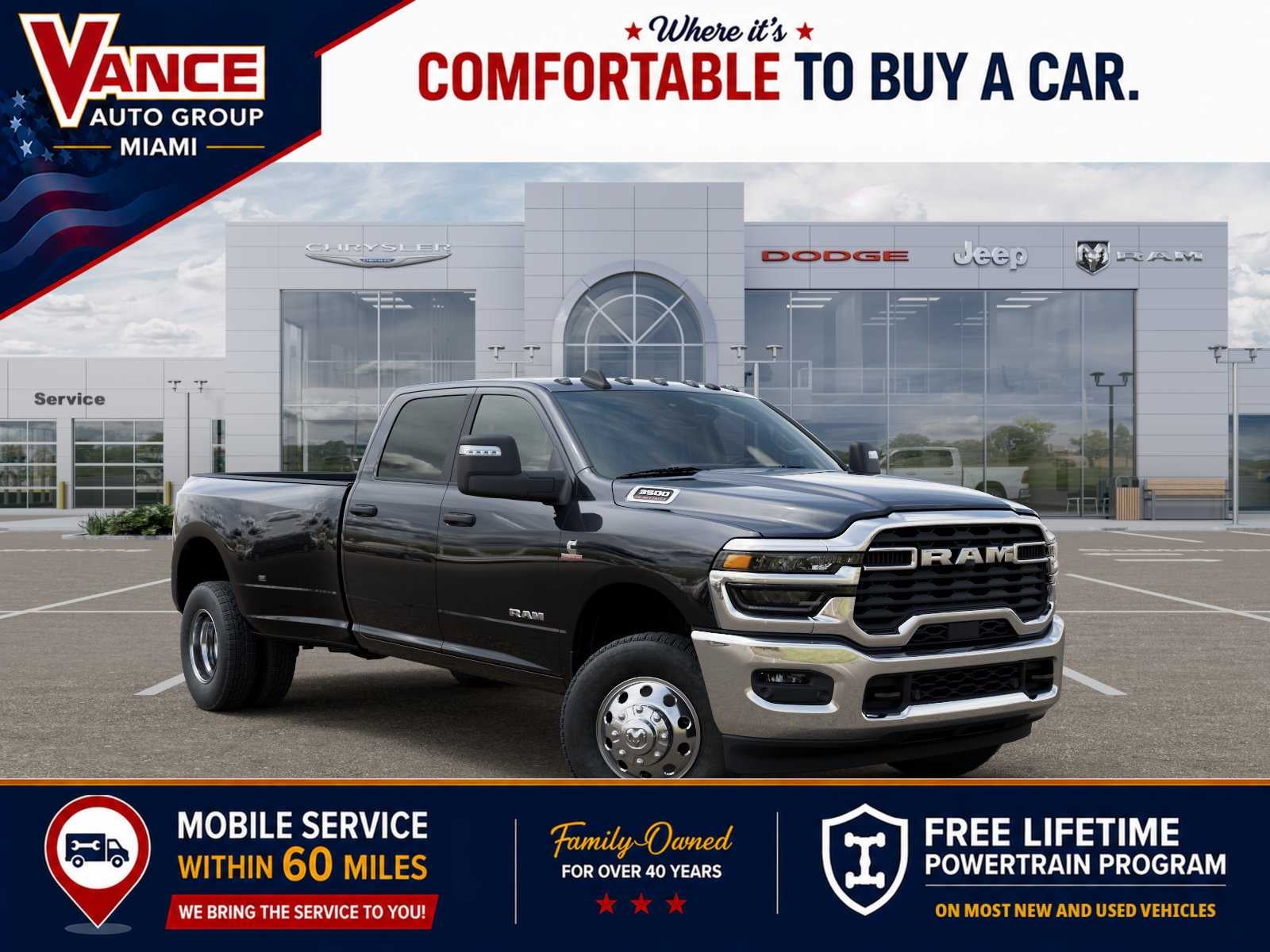 2027 RAM Ram 3500 RAM 3500 BIG HORN CREW CAB 4X4 8' BOX