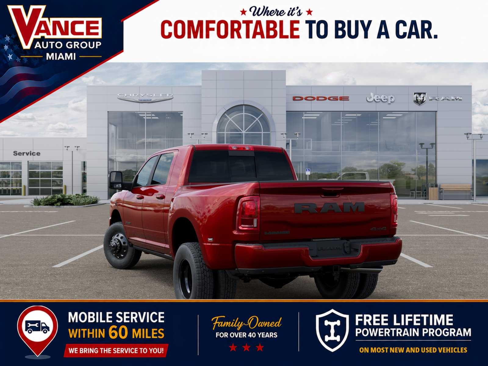 2027 RAM 3500 RAM 3500 LARAMIE MEGA CAB 4X4 6'4' BOX