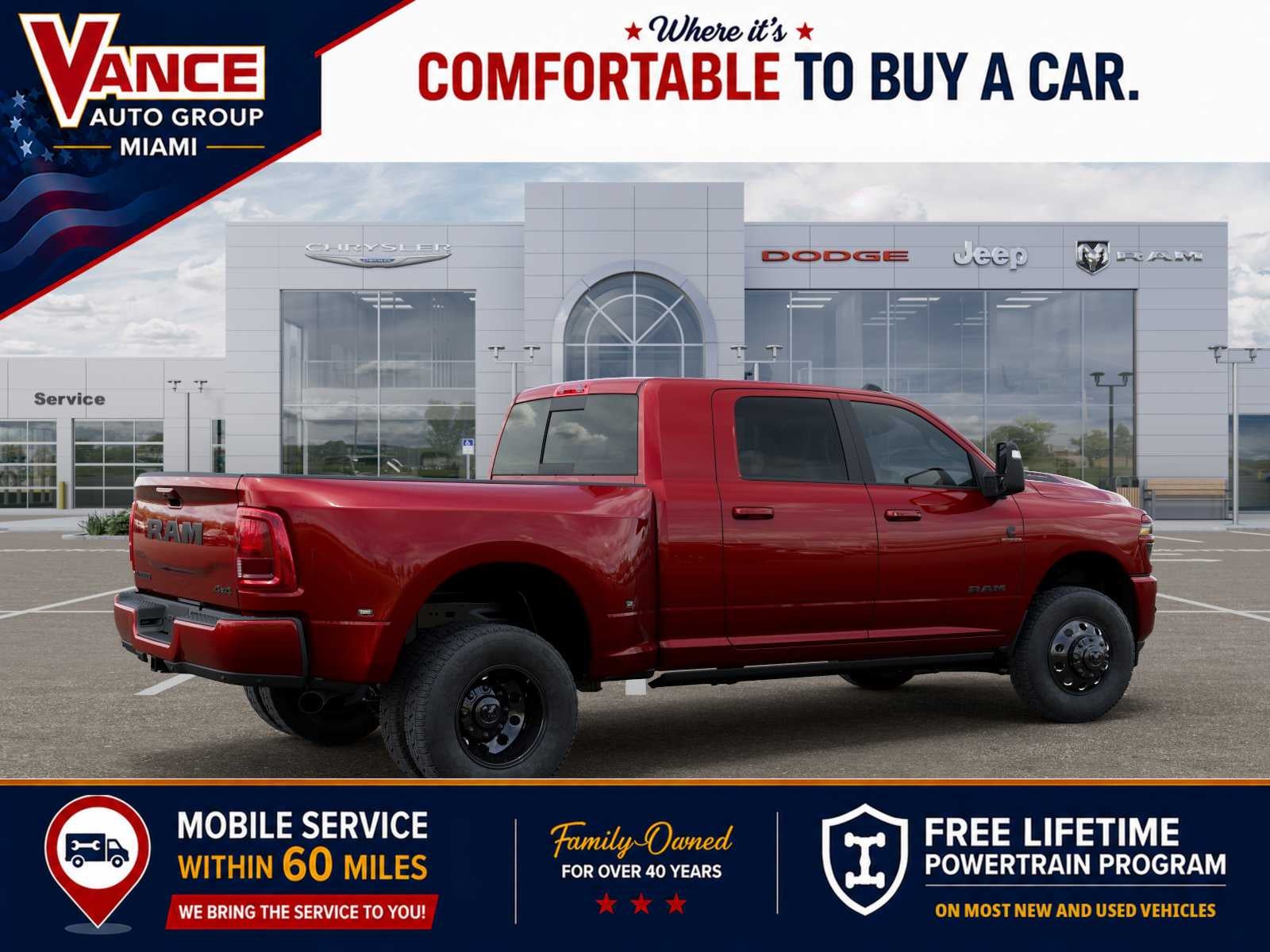 2027 RAM 3500 RAM 3500 LARAMIE MEGA CAB 4X4 6'4' BOX