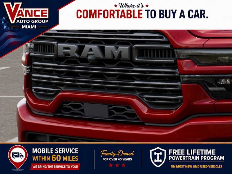 2027 RAM 3500 RAM 3500 LARAMIE MEGA CAB 4X4 6'4' BOX