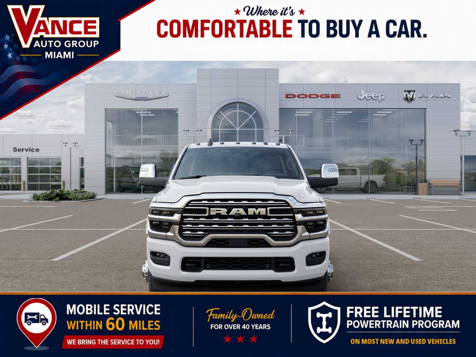 2027 RAM Ram 3500 RAM 3500 LIMITED LONGHORN CREW CAB 4X4 8' BOX