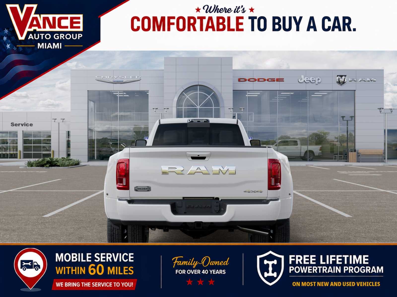 2027 RAM Ram 3500 RAM 3500 LIMITED LONGHORN CREW CAB 4X4 8' BOX