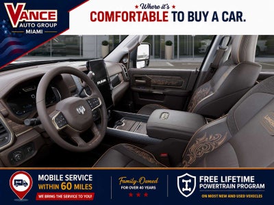 2027 RAM Ram 3500 RAM 3500 LIMITED LONGHORN CREW CAB 4X4 8' BOX