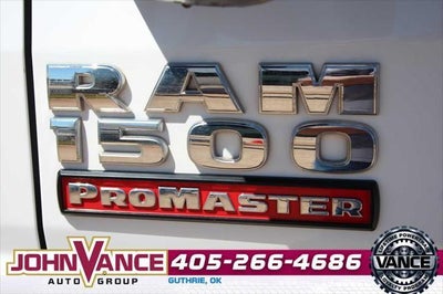 2021 RAM ProMaster 1500 Cargo Van Low Roof 136' WB