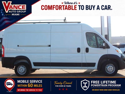2023 RAM ProMaster 2500 Cargo Van High Roof 159' WB