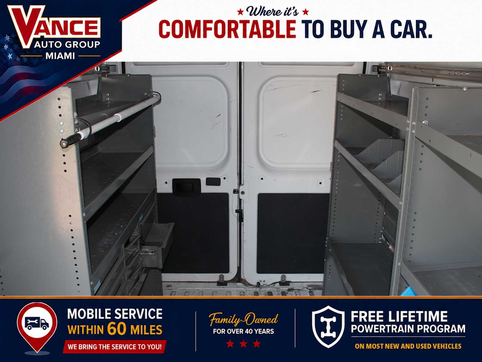 2023 RAM ProMaster 2500 Cargo Van High Roof 159' WB