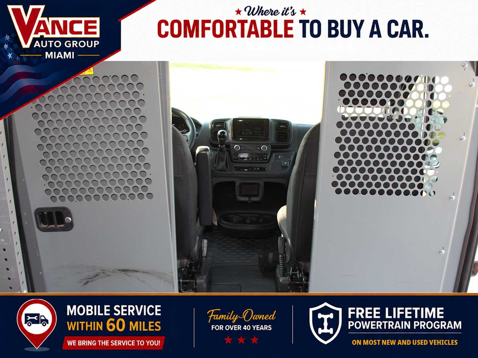 2023 RAM ProMaster 2500 Cargo Van High Roof 159' WB