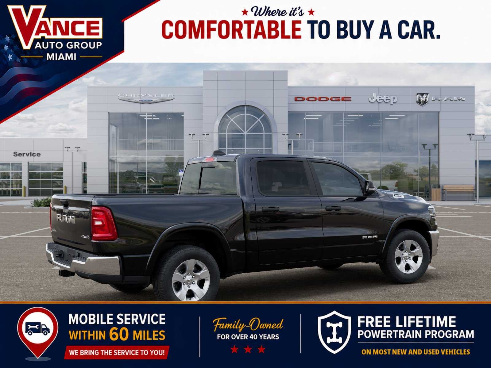 2026 RAM Ram 1500 RAM 1500 BIG HORN CREW CAB 4X4 5'7' BOX