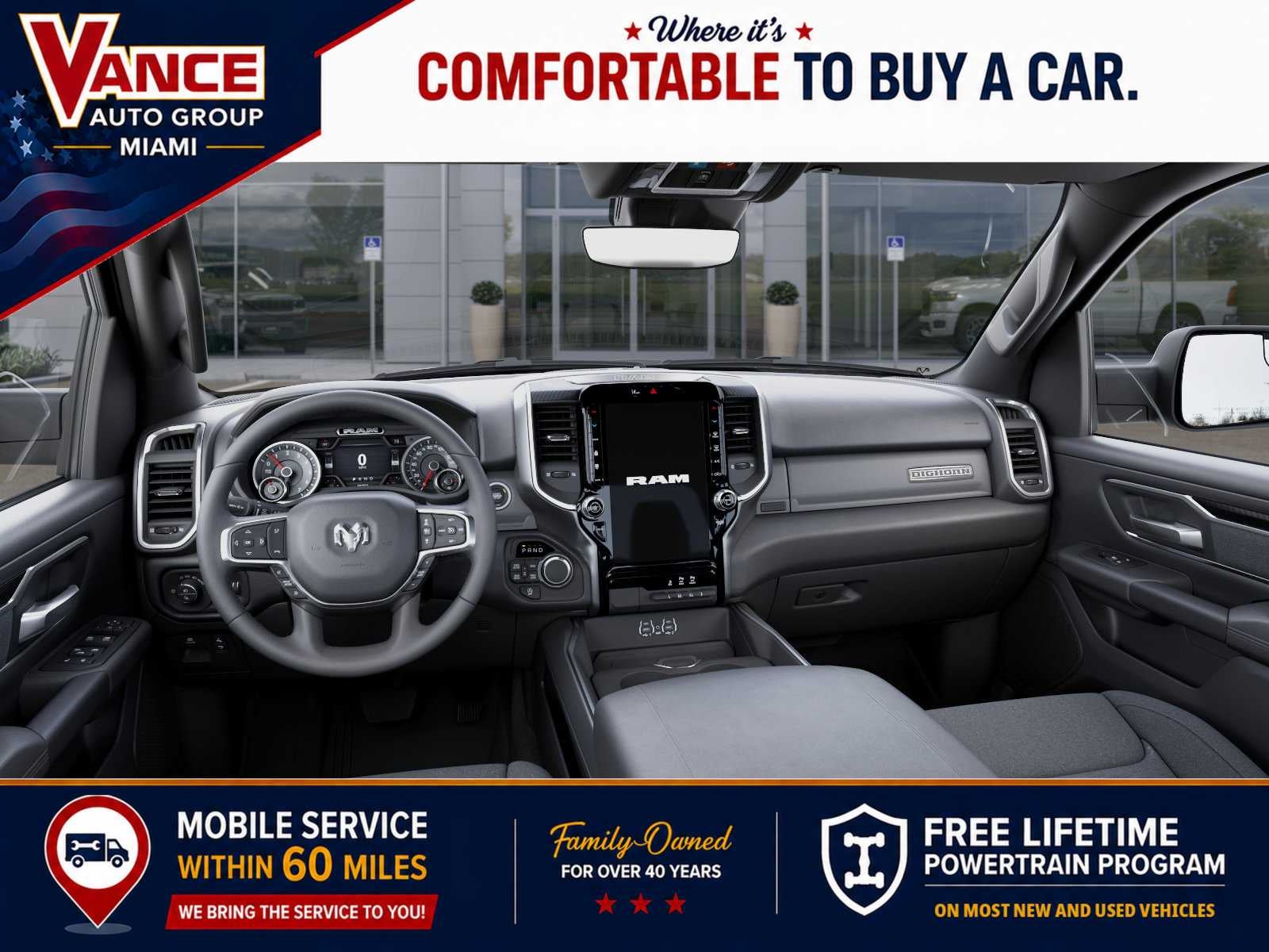 2026 RAM Ram 1500 RAM 1500 BIG HORN CREW CAB 4X4 5'7' BOX