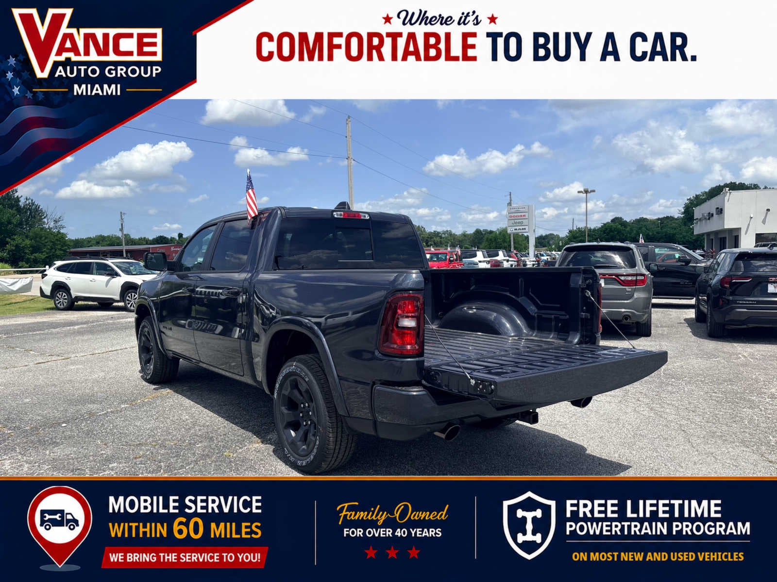 2026 RAM Ram 1500 RAM 1500 BIG HORN CREW CAB 4X4 5'7' BOX