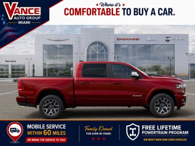 2026 RAM Ram 1500 RAM 1500 LARAMIE CREW CAB 4X4 5'7' BOX