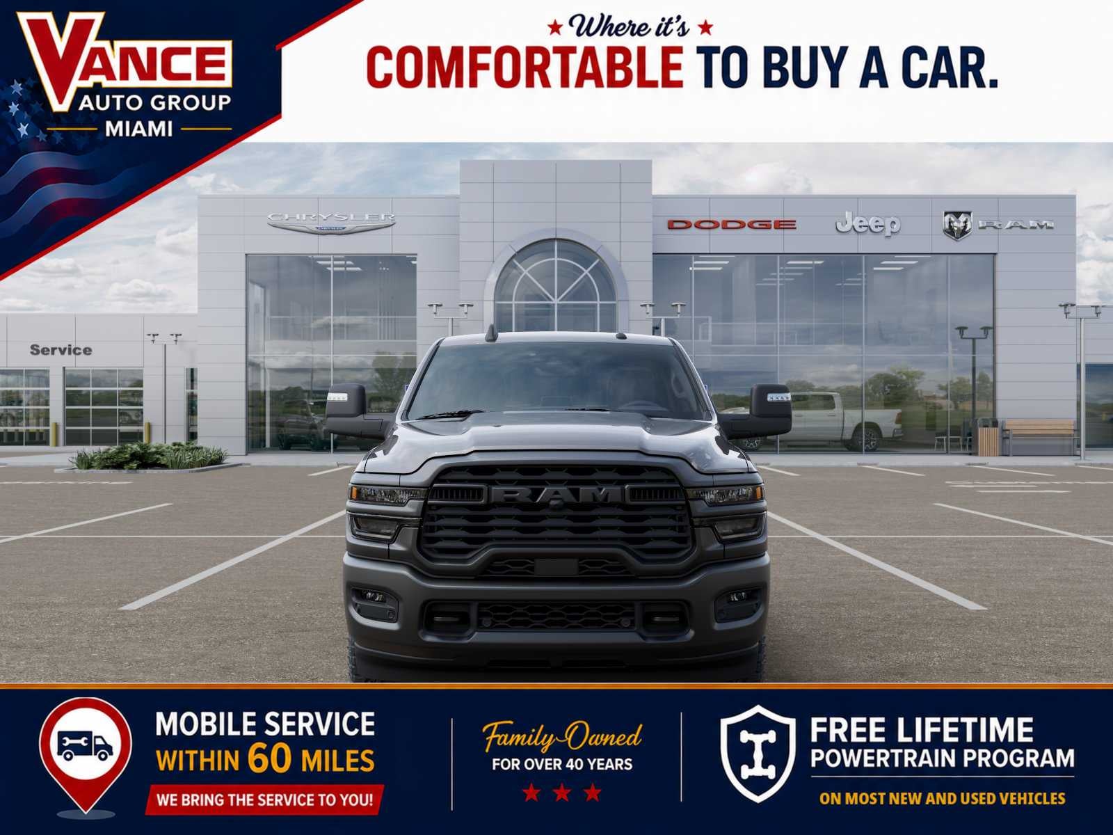 2027 RAM Ram 2500 RAM 2500 WARLOCK CREW CAB 4X4 6'4' BOX