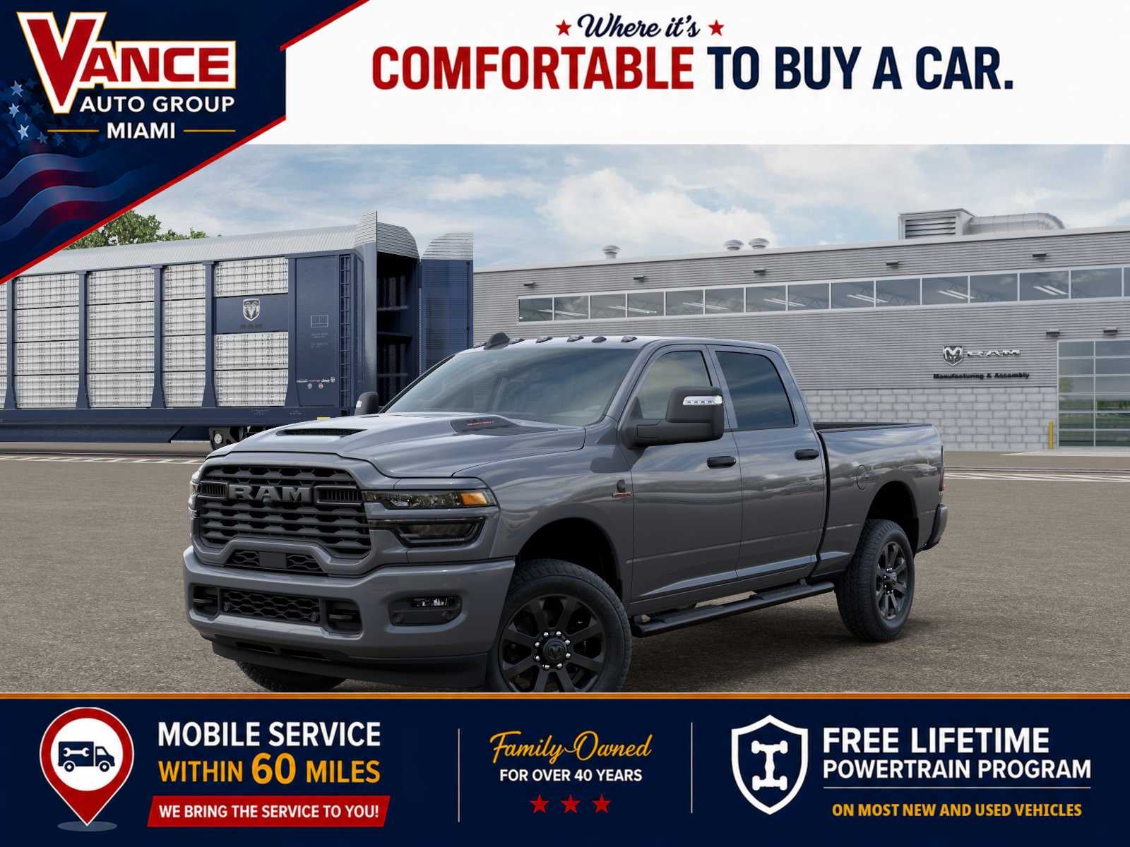 2026 RAM Ram 2500 RAM 2500 BLACK EXPRESS CREW CAB 4X4 6'4' BOX