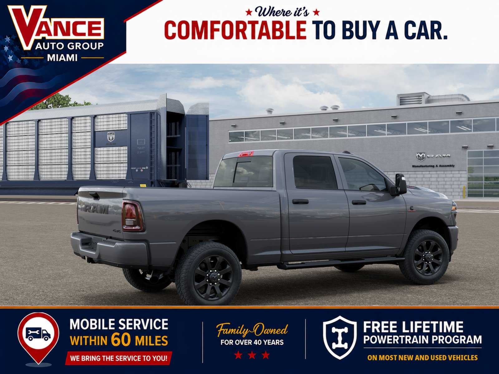 2026 RAM Ram 2500 RAM 2500 BLACK EXPRESS CREW CAB 4X4 6'4' BOX