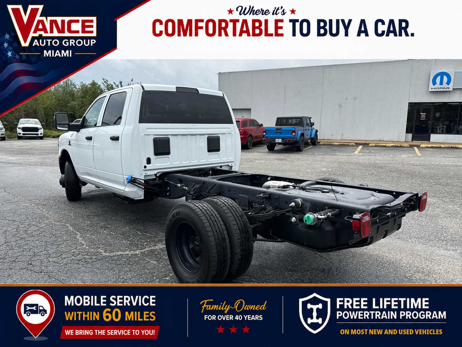 2027 RAM Ram 3500 Chassis Cab RAM 3500 TRADESMAN CREW CAB CHASSIS 4X4 60' CA