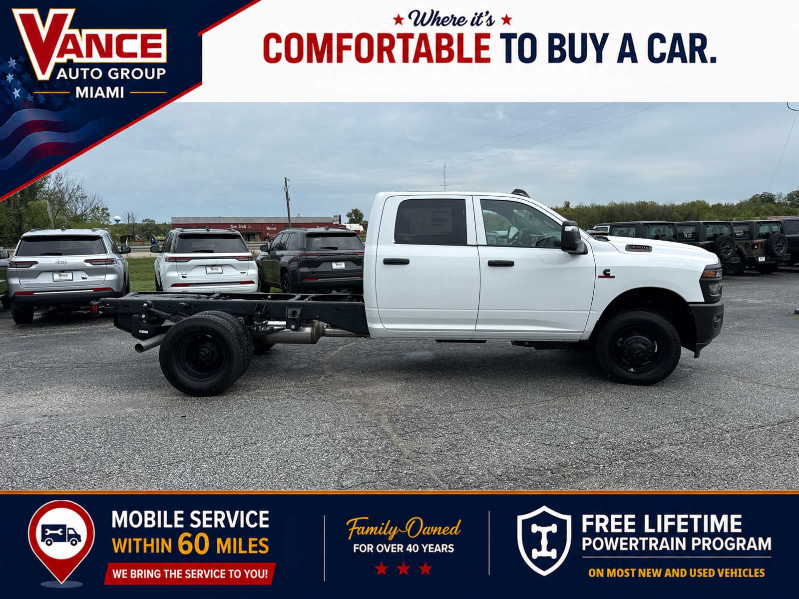 2027 RAM Ram 3500 Chassis Cab RAM 3500 TRADESMAN CREW CAB CHASSIS 4X4 60' CA