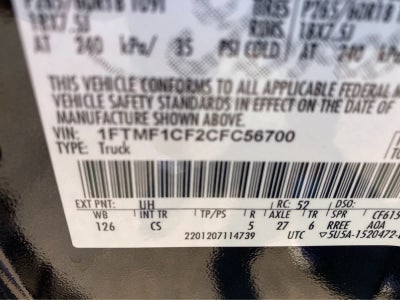 2012 Ford F-150 XL