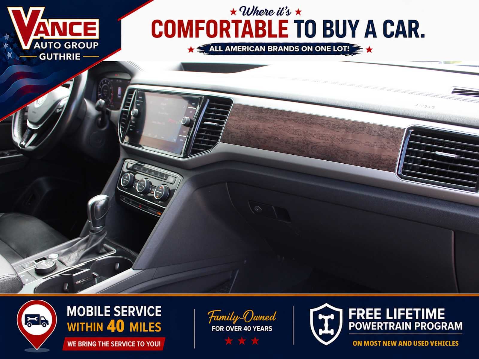 2019 Volkswagen Atlas 3.6L V6 SEL Premium