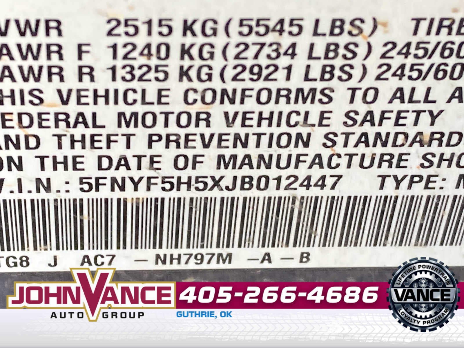 2018 Honda Pilot EX-L