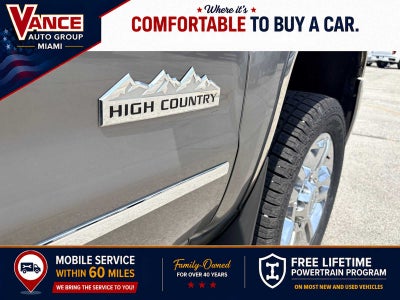 2017 Chevrolet Silverado 2500 High Country