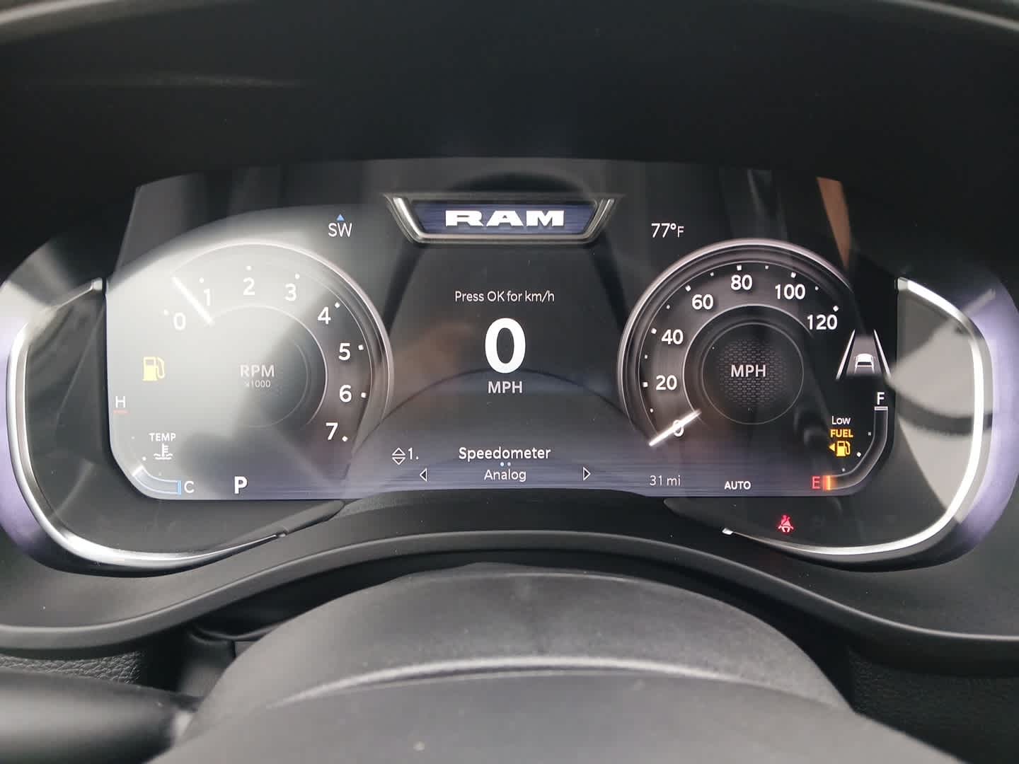 2026 RAM Ram 1500 RAM 1500 BIG HORN CREW CAB 4X4 5'7' BOX