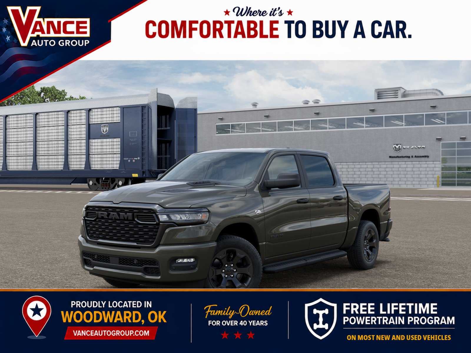 2026 RAM Ram 1500 RAM 1500 EXPRESS CREW CAB 4X4 5'7' BOX