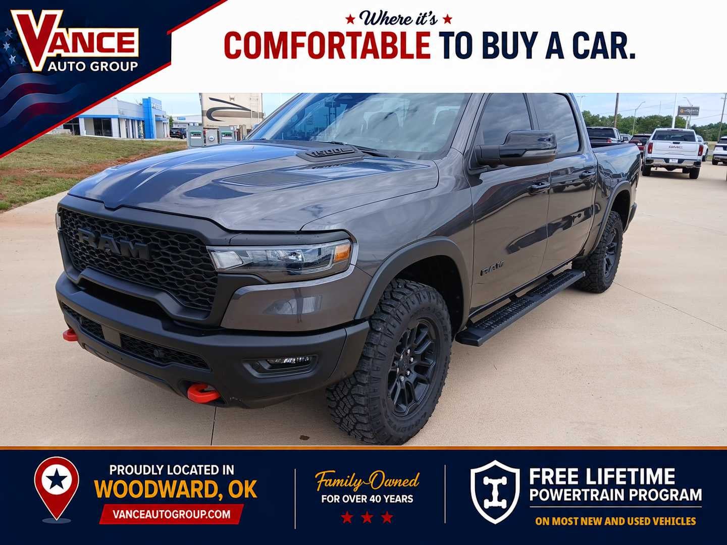 2025 RAM Ram 1500 Rebel Crew Cab 4x4 5'7' Box