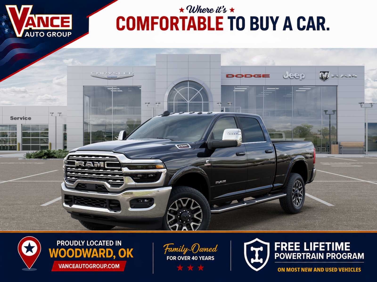 2027 RAM Ram 2500 RAM 2500 LIMITED LONGHORN CREW CAB 4X4 6'4' BOX