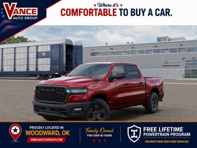 2026 RAM Ram 1500 RAM 1500 WARLOCK CREW CAB 4X4 5'7' BOX