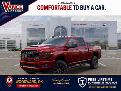2026 RAM Ram 2500 RAM 2500 BLACK EXPRESS CREW CAB 4X4 6'4' BOX