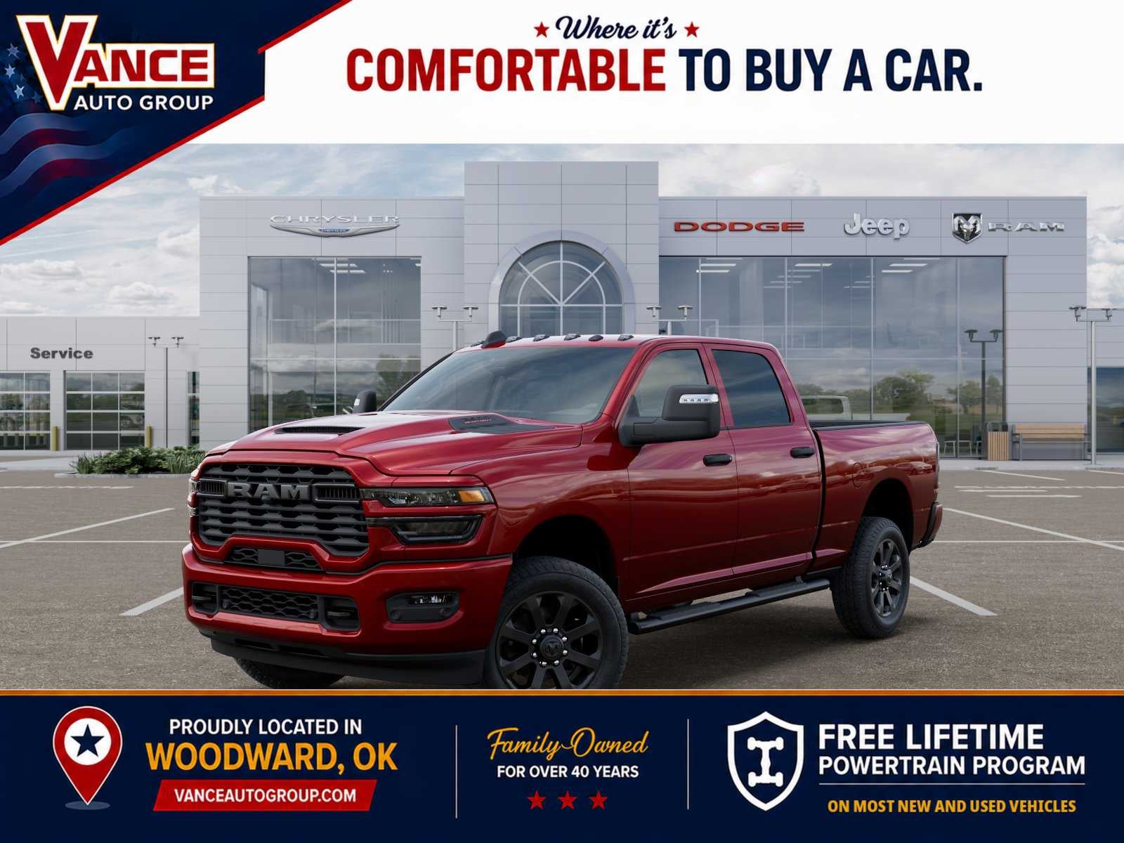 2026 RAM Ram 2500 RAM 2500 BLACK EXPRESS CREW CAB 4X4 6'4' BOX
