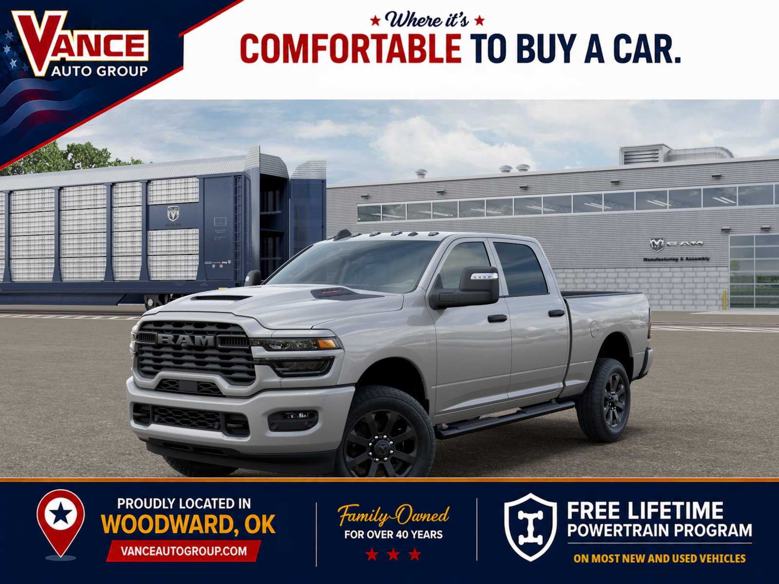 2026 RAM Ram 2500 RAM 2500 BLACK EXPRESS CREW CAB 4X4 6'4' BOX